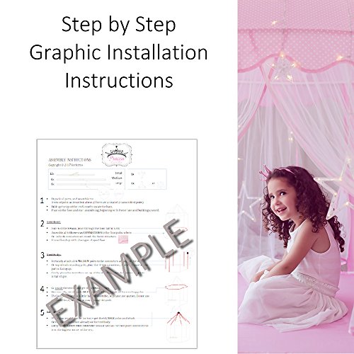 39% Off Princess Castle Play Tent with Star Lights - Image 5