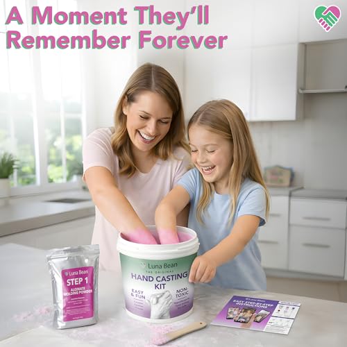 31% Off Luna Bean Hand Casting Kit - Keepsake Gift - Image 4