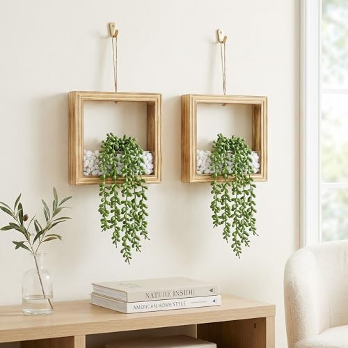 2-Pack Hanging Artificial Succulents with LED Lights - 44% Off - Image 6