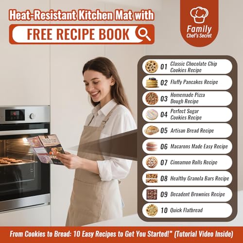 38% Off Extra Thick Silicone Baking Mat with Recipes - Image 3