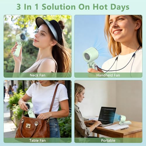 50% Off Portable Turbo Fan with 5 Speeds & LED - Image 6