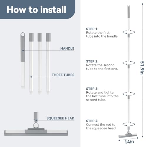20% Off Floor Squeegee with Rotating Head - Image 7