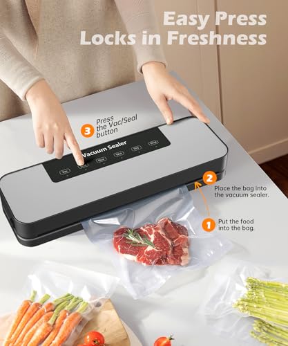 50% Off MZROT Vacuum Sealer for Fresh Food Storage - Image 3