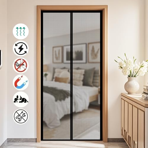 50% Off Magnetic Door Screen 38x82" - Image 3