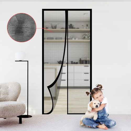 50% Off Magnetic Door Screen 38x82" - Image 4