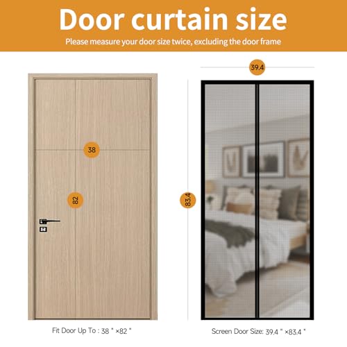 50% Off Magnetic Door Screen 38x82" - Image 5