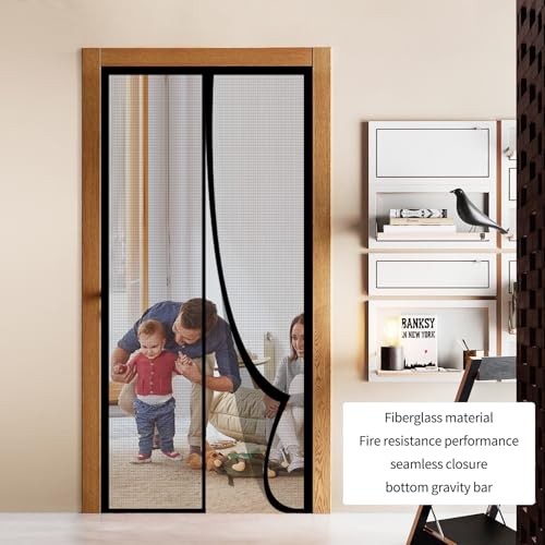 50% Off Magnetic Door Screen 38x82" - Image 6