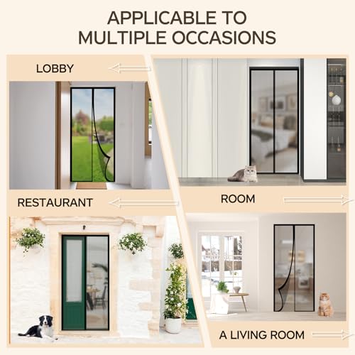 50% Off Magnetic Door Screen 38x82" - Image 7