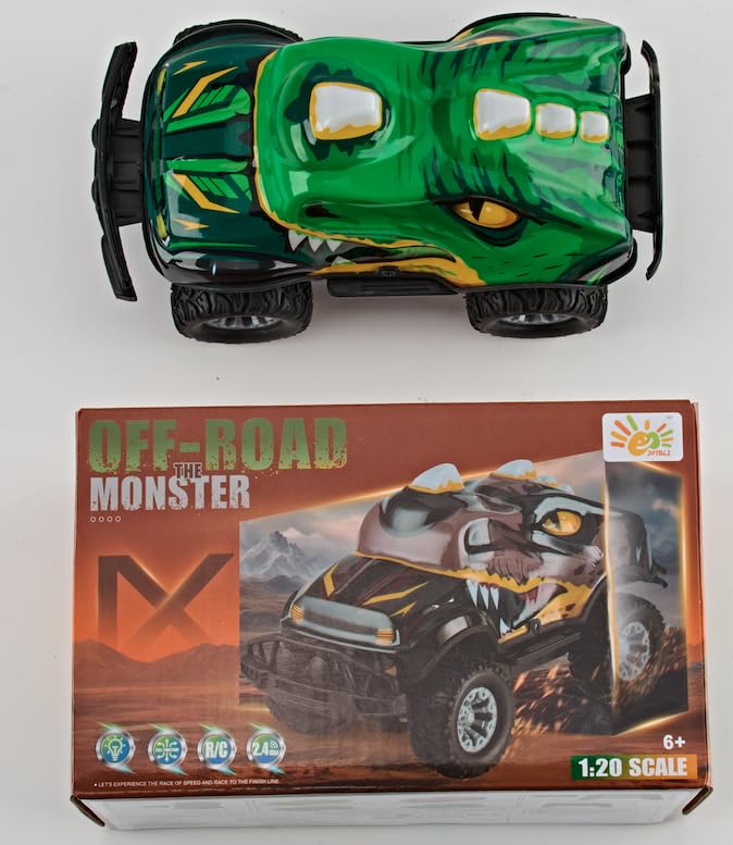 10% Off JOYBLI Dinosaur RC Truck with LED Lights - Image 2