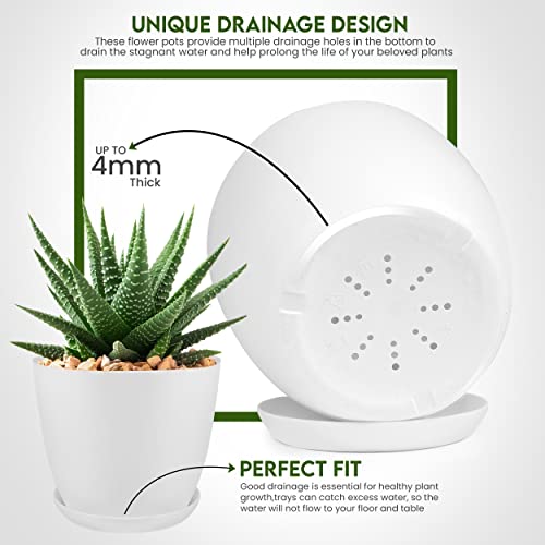 32% Off Utopia Home Plant Pots Set of 5 - $11.87 - Image 3