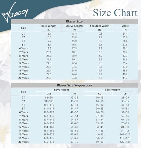 47% Off Visaccy Boys Formal Blazer School Jacket - Image 4