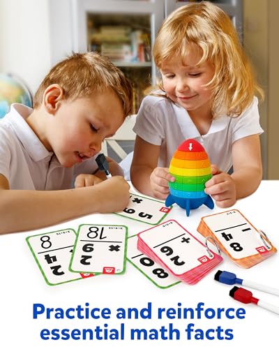 50% Off Coogam Math Spinning Rocket Toy for Kids 3-8 - Image 5
