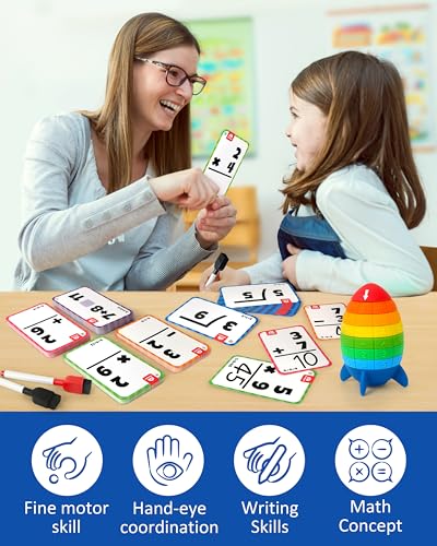 50% Off Coogam Math Spinning Rocket Toy for Kids 3-8 - Image 6