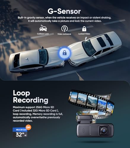 Seventour Mini 2K Dash Cam with 32GB Card - Great Deal! - Image 5