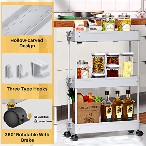 20% Off SPACEKEEPER Slim Rolling Storage Cart - Image 7