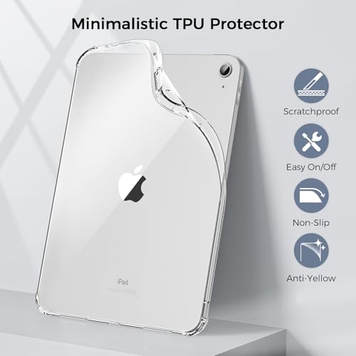 Clear iPad Case: Anti-Scratch, Shockproof, Ultra Slim - Image 3