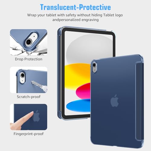 10% Off HGWALP Clear iPad Case Navy - Image 4