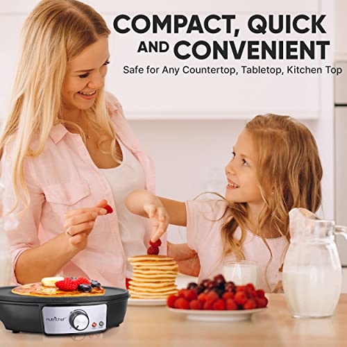 13% Off NutriChef Electric Griddle & Crepe Maker - Image 3