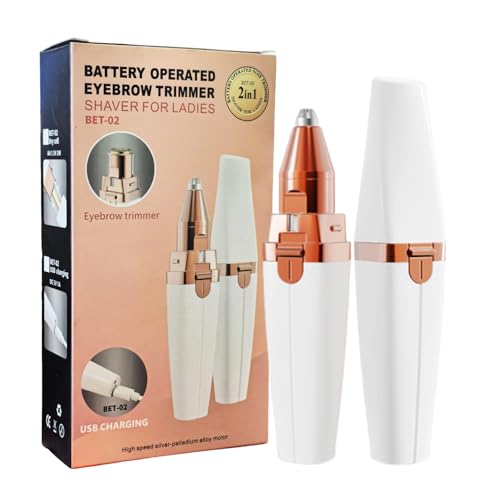 Painless Facial Hair Remover & Eyebrow Trimmer Under $10