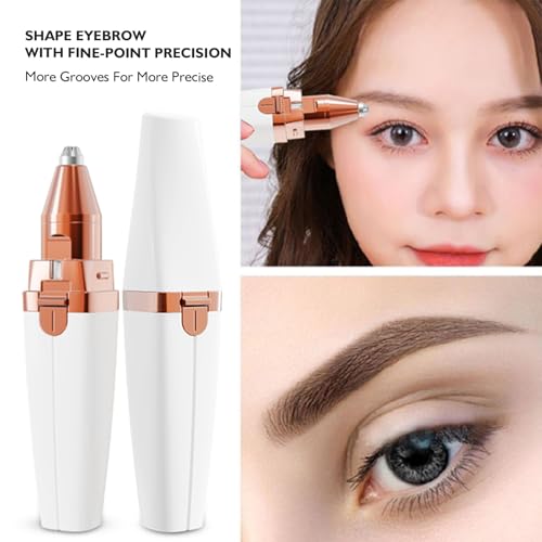 Painless Facial Hair Remover & Eyebrow Trimmer Under $10 - Image 3