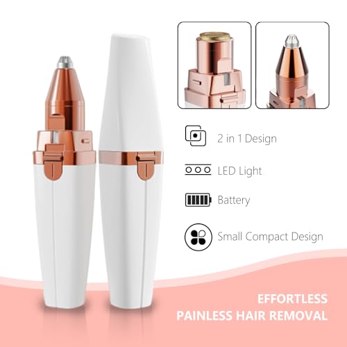 Painless Facial Hair Remover & Eyebrow Trimmer Under $10 - Image 5