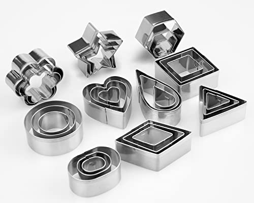 50% Off 30-Piece Mini Cookie Cutter Set - Home & Kitchen