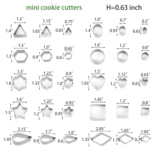 50% Off 30-Piece Mini Cookie Cutter Set - Home & Kitchen - Image 3