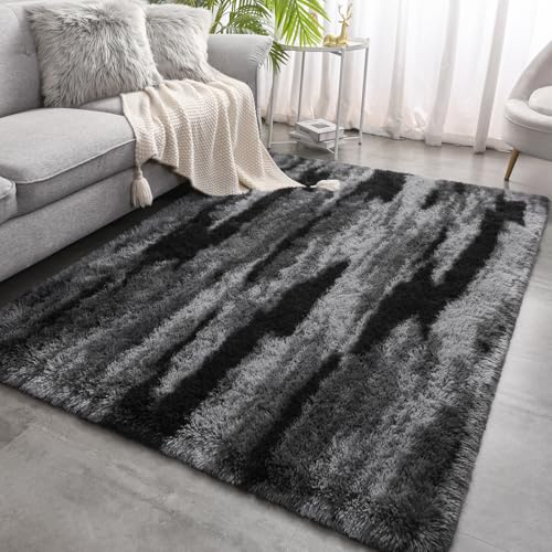 Merelax 4x6 Ft Fluffy Shag Rug at $27.98 – Soft & Washable - Image 1
