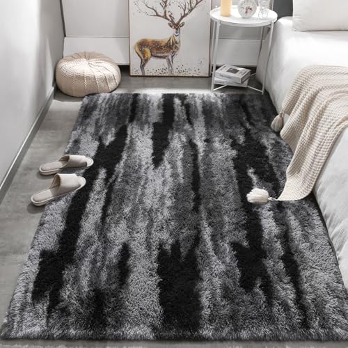 Merelax 4x6 Ft Fluffy Shag Rug at $27.98 – Soft & Washable - Image 2