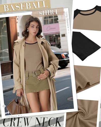 31% Off 5 Pack Women's Raglan Baseball Tees - Only $8.99 - Image 2