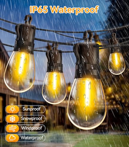 37% Off TBOSW 50Ft Outdoor String Lights - Image 4