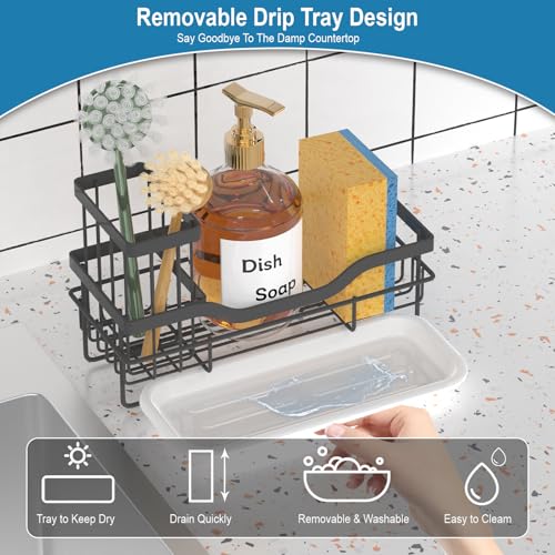 50% Off Vanwood Sponge Holder for Kitchen Sink - Image 4