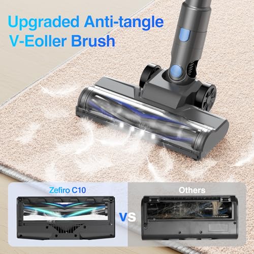 58% Off Zefiro Cordless Vacuum: 40Kpa Suction, 50-Min Runtime - Image 4