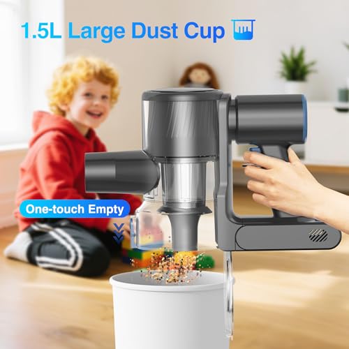 58% Off Zefiro Cordless Vacuum: 40Kpa Suction, 50-Min Runtime - Image 5