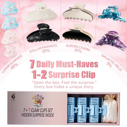 50% Off TOCESS Claw Clips 8-Pack for Women - Image 2
