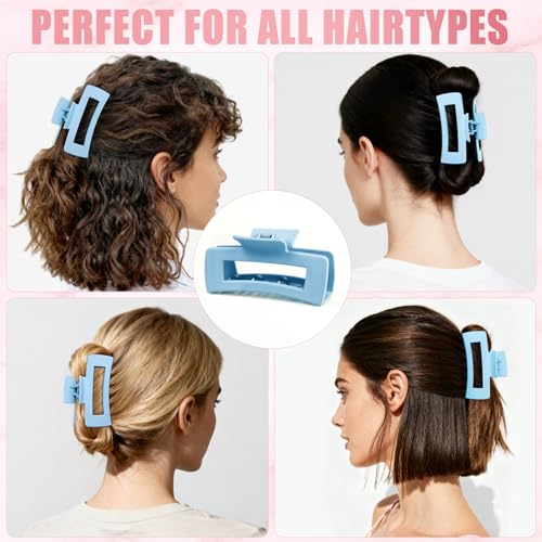 50% Off TOCESS Claw Clips 8-Pack for Women - Image 4