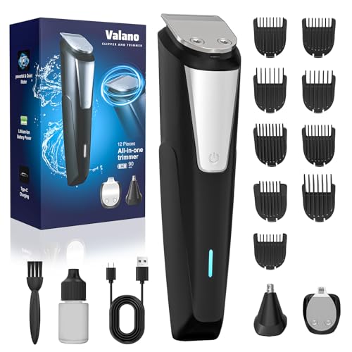 5% Off Valano Beard Trimmer for Men All-in-One Grooming Kit