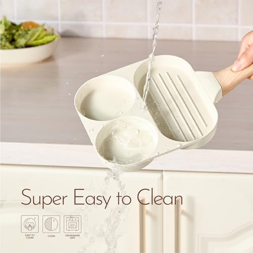 10% Off CAROTE 3-in-1 Nonstick Egg Pan - Save Now - Image 6
