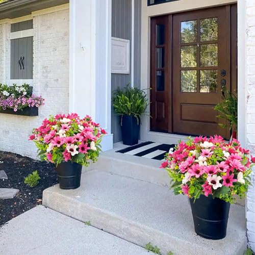 8 Bundles UV Resistant Fake Daisy Flowers - 33% Off Deal - Image 2