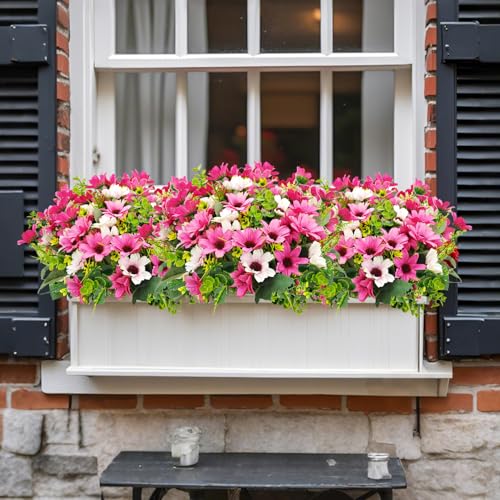 8 Bundles UV Resistant Fake Daisy Flowers - 33% Off Deal - Image 4