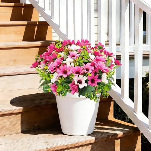 8 Bundles UV Resistant Fake Daisy Flowers - 33% Off Deal - Image 6