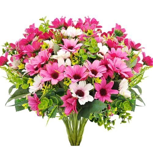 8 Bundles UV Resistant Fake Daisy Flowers - 33% Off Deal - Image 7