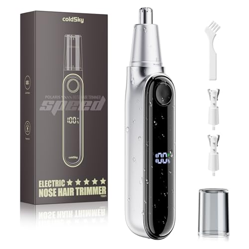 37% Off coldSky Ear & Nose Hair Trimmer with LED Display - Image 1