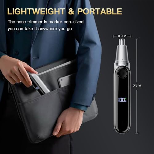 37% Off coldSky Ear & Nose Hair Trimmer with LED Display - Image 6