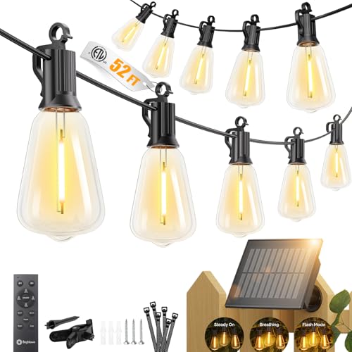 50% Off Brightown 52FT Solar String Lights for Outdoor