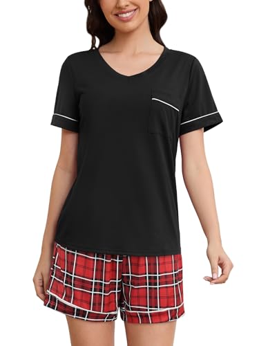 VENTELAN Women's Pajama Set with Pocket - Only $14.99