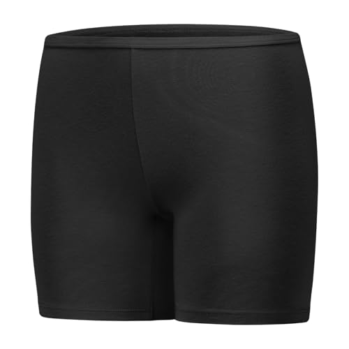 45% Off Hanes Girls Cotton Stretch Play Shorts 4-Pack - Image 4