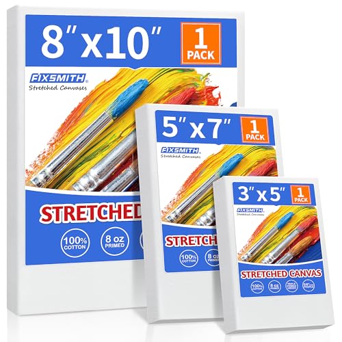 33% Off FIXSMITH Stretched Canvas Pack of 3