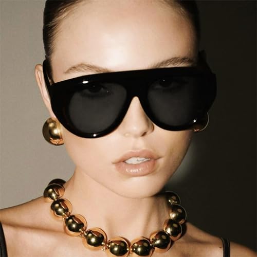 50% Off Bouryo Retro Oval Sunglasses for Women - Image 3