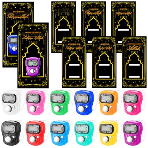 32% Off Relaxweex 12 Pack Electronic Finger Tasbeeh Counter - Image 1